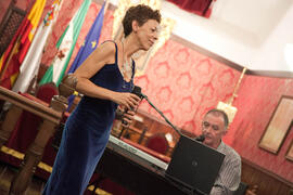 Cursos de verano 2011 de la Universidad de Málaga. Concierto de Delia García. Julio de 2011