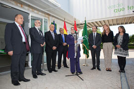 Inauguración de la Oficina de la Universidad de Sharjah, Emiratos Árabes. Jardín Botánico. Noviembre de 2015
