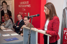 Presentación "Becas Santanter CRUE CEPYME: Prácticas Profesionales en Empresa". Rectorado. Noviembre de 2012