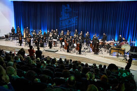Concierto de Bandas Sonoras de la 31 edición de Fancine de la Universidad de Málaga. Auditorio de la Escuela Técnica de Ingeniería de Telecomunicaciones e Informática. Noviembre de 2021
