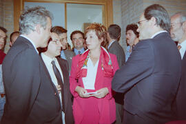 Inauguración del Salón Internacional del Estudiante. Málaga. Mayo de 1998