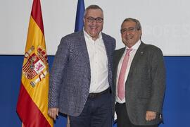 Toma de posesión de Iñaki Vadillo Pérez como catedrático del Área de Geodinámica Externa de la Universidad de Málaga. Toma de posesión de nuevos catedráticos y profesores titulares de la Universidad de Málaga. Paraninfo. Noviembre de 2023