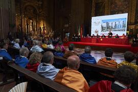 Discurso de José Ángel Narváez. Entrega de la medalla de oro de la Universidad de Sevilla a la Universidad de Málaga. Iglesia de la Anunciación, Sevilla. Septiembre de 2022
