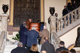 Capilla Ardiente a Eugenio Chicano. Ayuntamiento de Málaga. Noviembre de 2019