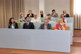Presentación de los cursos de verano de la Universidad de Málaga. Rectorado. Mayo de 2014