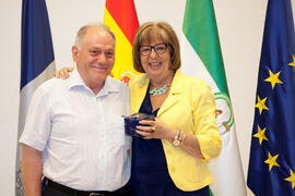 Homenaje al personal que cumple 25 años al servicio de la Universidad de Málaga y personal jubilado. Paraninfo. Julio de 2014