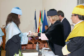 Investidura de nuevos doctores por la Universidad de Málaga. Paraninfo. Febrero de 2012