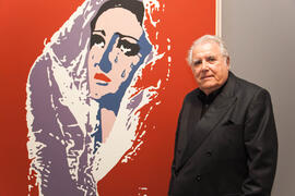 Inauguración de la exposición "Eugenio Chicano. Cofrade" en el Museo de la Semana Santa de Málaga. Noviembre de 2011