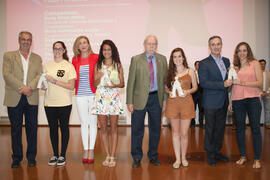 Entrega del Trofeo Rectora. Gala del Deporte Universitario. Escuela Técnica Superior de Ingeniería de Telecomunicaciones. Junio de 2015