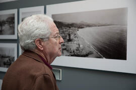 Inauguración de la exposición de fotografías de Roisin "Málaga, una visión panorámica". Rectorado. Diciembre de 2006