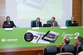 Presentación del coleccionable de Diario Sur "Estampas de Málaga 2". Edificio del Rectorado. Septiembre de 2016