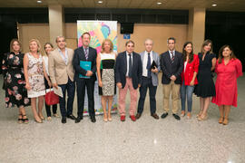 Foto de grupo. Inauguración de los Cursos de Verano de la Universidad de Málaga. Marbella. Julio de 2018