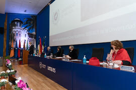 Intervención de Rogelio Velasco. Apertura del Curso Académico 2020/2021 de la Universidad de Málaga. Paraninfo. Septiembre de 2020