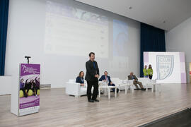 Marzo Edir Da Silva. Panel de expertos. 7º Congreso Internacional de Actividad Física Deportiva para Mayores. Escuela Técnica Superior de Ingeniería de Telecomunicaciones y de Informática. Noviembre de 2017