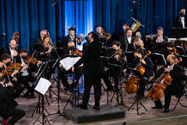 Concierto de Bandas Sonoras de la 30 edición de Fancine de la Universidad de Málaga. Auditorio de la Escuela Técnica de Ingeniería de Telecomunicaciones e Informática. Noviembre de 2020