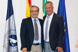 Homenaje al personal jubilado de la Universidad de Málaga. Paraninfo. Junio 2016