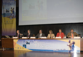 Acto de Inauguración del 2º Congreso Internacional de Actividad Físico-Deportiva para Mayores de la Universidad de Málaga. Palacio de Ferias y Congresos de Málaga. Marzo de 2007