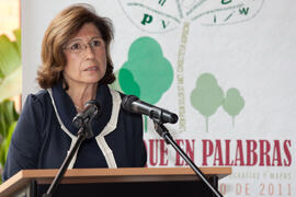 Inauguración de la exposición "El Bosque en Palabras". Jardín Botánico. Mayo de 2011