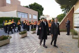 Comitiva previa a la Apertura del Curso Académico 2023/2024 de la Universidad de Málaga. Paraninfo. Septiembre de 2023