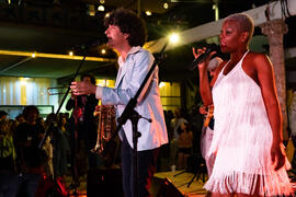 Concierto de Free Soul Band. Festival solidario en los Baños del Carmen. Cursos de Verano de la Universidad de Málaga. Málaga. Julio de 2019