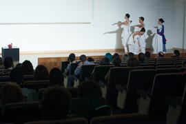 Representación de la obra "La Gaviota" de la compañía Mu Teatro. Paraninfo. Octubre de 2015