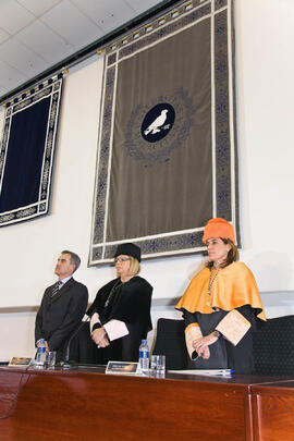 Investidura de nuevos doctores por la Universidad de Málaga. Paraninfo. Enero de 2011
