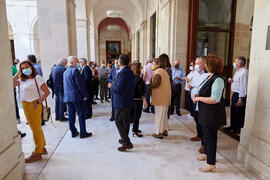 Visita a la exposición "Eugenio Chicano Siempre". Museo de Málaga. Junio de 2021
