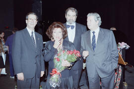 Homenaje a Imperio Argentina en el Teatro Cervantes. Febrero de 1997