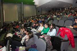 Asistentes al panel de expertos. 4º Congreso Internacional de Actividad Físico-Deportiva para Mayores. Escuela Técnica Superior de Ingeniería Informática y Telecomunicaciones. Marzo de 2011
