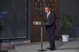 Discurso de Teodomiro López en su toma de posesión como Rector de la Universidad de Málaga. Palacio de San Telmo, Sevilla. Febrero de 2024