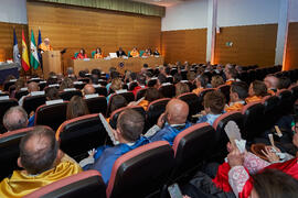 Laudatio de José Sánchez Maldonado. Investidura de Jorge Martínez-Vázquez como Doctor "Honoris Causa" por la Universidad de Málaga. Edificio del Rectorado. Julio de 2025