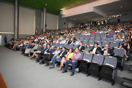 Asistentes a la Gala del Deporte Universitario. Escuela Técnica Superior de Ingeniería de Telecomunicaciones. Junio de 2015