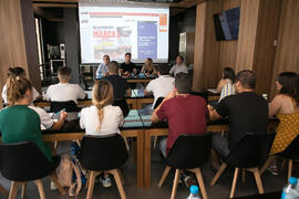 Mesa redonda: «Deportes “minoritarios” y contenido de la Agenda-Setting en radio, televisión y prensa». Curso "Comunicación deportiva". Cursos de Verano de la Universidad de Málaga. Vélez-Málaga. Julio de 2019