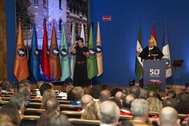 Intervención de José Ángel Narváez. Apertura del Curso Académico 2023/2024 de la Universidad de Málaga. Paraninfo. Septiembre de 2023