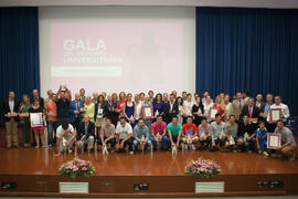 Gala del Deporte Universitario. Escuela Técnica Superior de Ingeniería de Telecomunicaciones. Junio de 2015