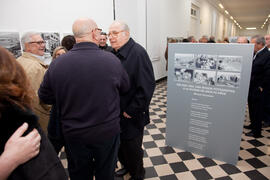 Inauguración de la exposición "Málaga 1963. Una mirada fotográfica a la ciudad de hace 50 años", en la Térmica. Febrero de 2014
