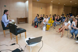 Ponencia clausura de Pelayo Díaz. Curso "Influencers, camino al éxito". Cursos de verano 2018 de la Universidad de Málaga. Marbella. Julio de 2018
