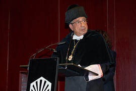 Intervención de José Ángel Narváez. Entrega de la Medalla de Oro de la Universidad de Córdoba a la Universidad de Málaga. Córdoba. Junio de 2022