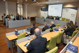 Ceremonia de apertura del XVI encuentro de rectores de Brasil, Portugal y España. Edificio del Rectorado. Octubre de 2015