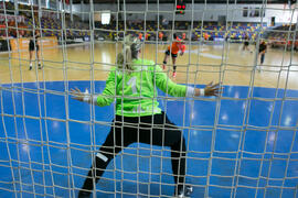 Partido Universidad Radboud - Universidad de Colonia. Categoría femenina. Campeonato Europeo Universitario de Balonmano. Antequera. Julio de 2017