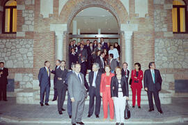 Inauguración del Rectorado por el príncipe Felipe. Málaga. Abril de 2002