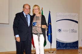 Homenaje al personal que cumple 25 años al servicio de la Universidad de Málaga y al personal jubilado. Paraninfo. Julio de 2013