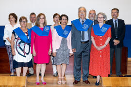Graduación del curso del Aula de Mayores de la Universidad de Málaga. Paraninfo. Junio de 2019