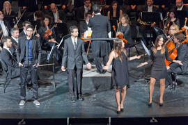 Gala Inaugural de la XXII edición de Fancine de la Universidad de Málaga. Teatro Cervantes. Noviembre de 2012