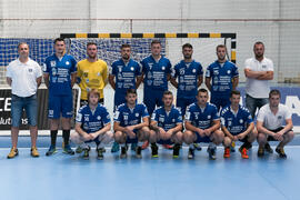 Partido Universidad de Suceava - Universidad Duisburg-Essen. Categoría masculina. Campeonato Europeo Universitario de Balonmano. Antequera. Julio de 2017