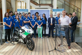 Presentación del proyecto "UMA Racing Team 2017/2018". Edificio del Rectorado. Junio de 2017