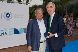 Homenaje al personal jubilado o que cumple 25 años de servicio en la Universidad de Málaga. Jardín Botánico. Junio de 2022