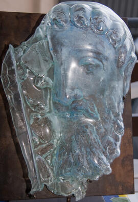 Escultura. Obra de Encarnación Hernández. Málaga. Junio de 2008