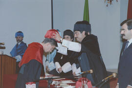 Apertura del Curso Académico 1988/1989 de las Universidades Andaluzas. Teatro María Cristina. Octubre de 1988