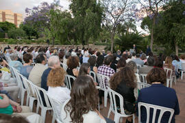 Homenaje al personal que cumple 25 años de servicio en la UMA o jubilado. Jardín Botánico. Junio de 2018